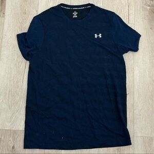 Under Armour Men's Dark Blue Short Sleeve Tee